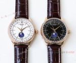 SWISS Rolex Cellini Moonphase Replica Watch Rose Gold 3195
